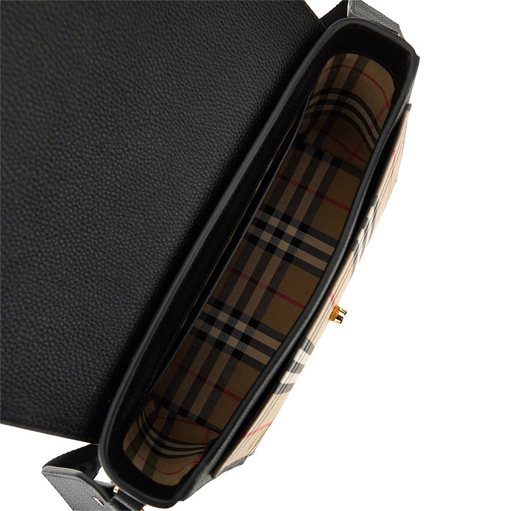 'Note' leather shoulder bag