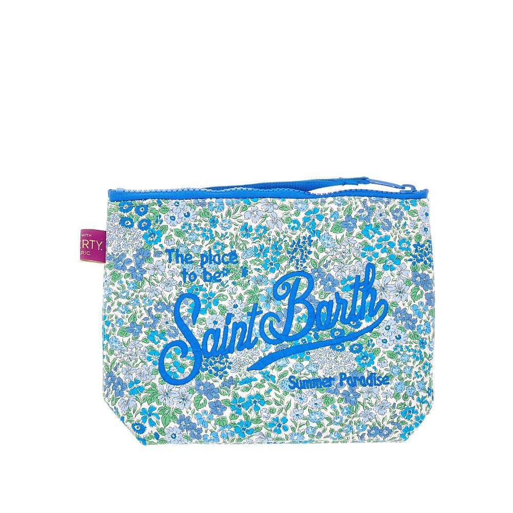 Pouch Aline con motivo floreale