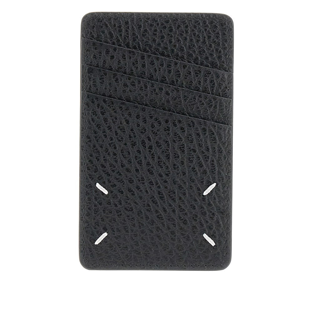 Portacarte in pelle &#39;Four Stitches&#39;