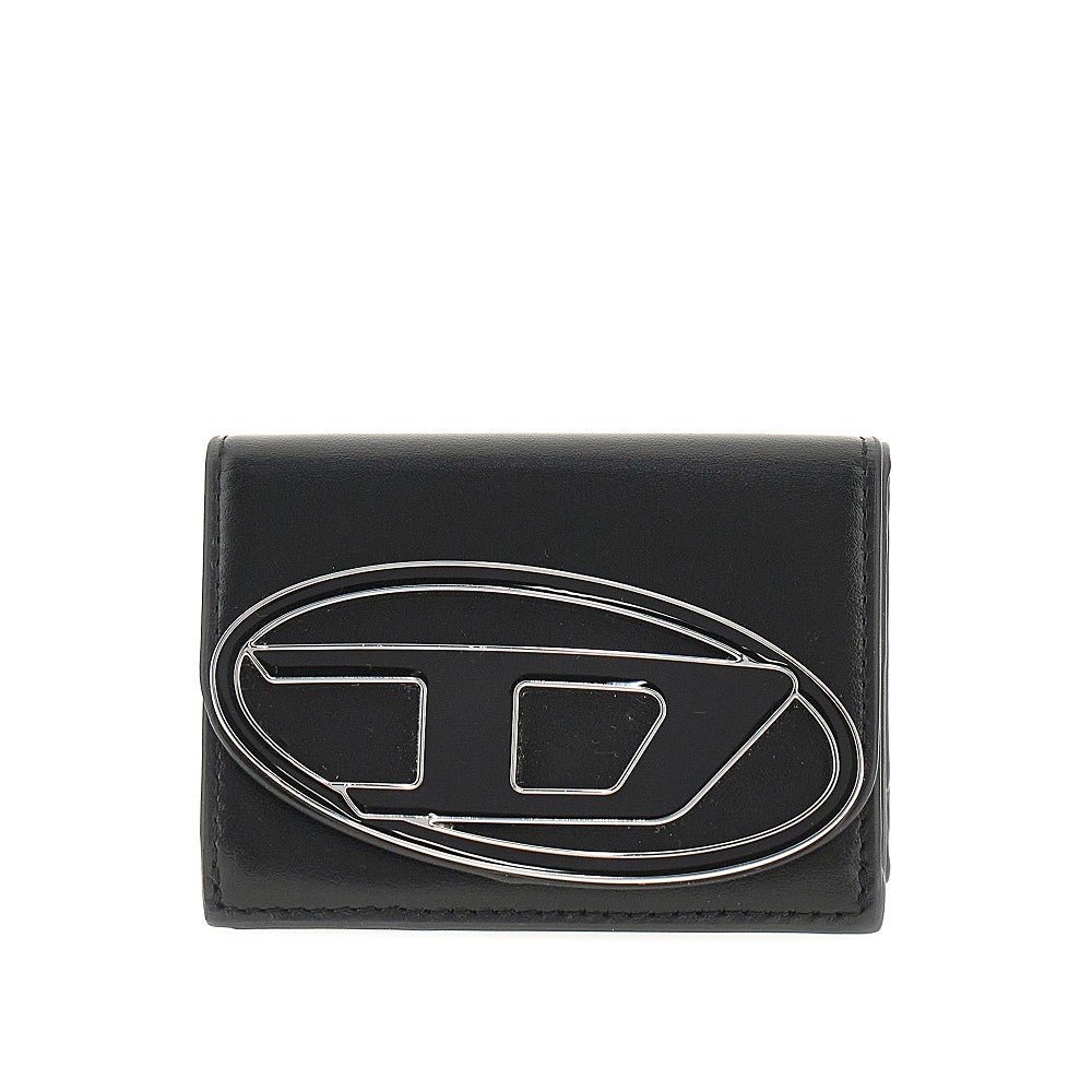 '1dr' leather mini tri-fold wallet