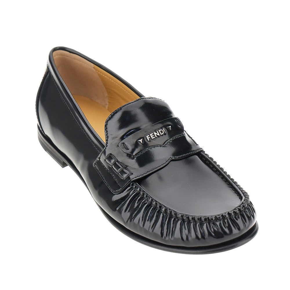 Mocassini 'Fendi Scrunch' in pelle