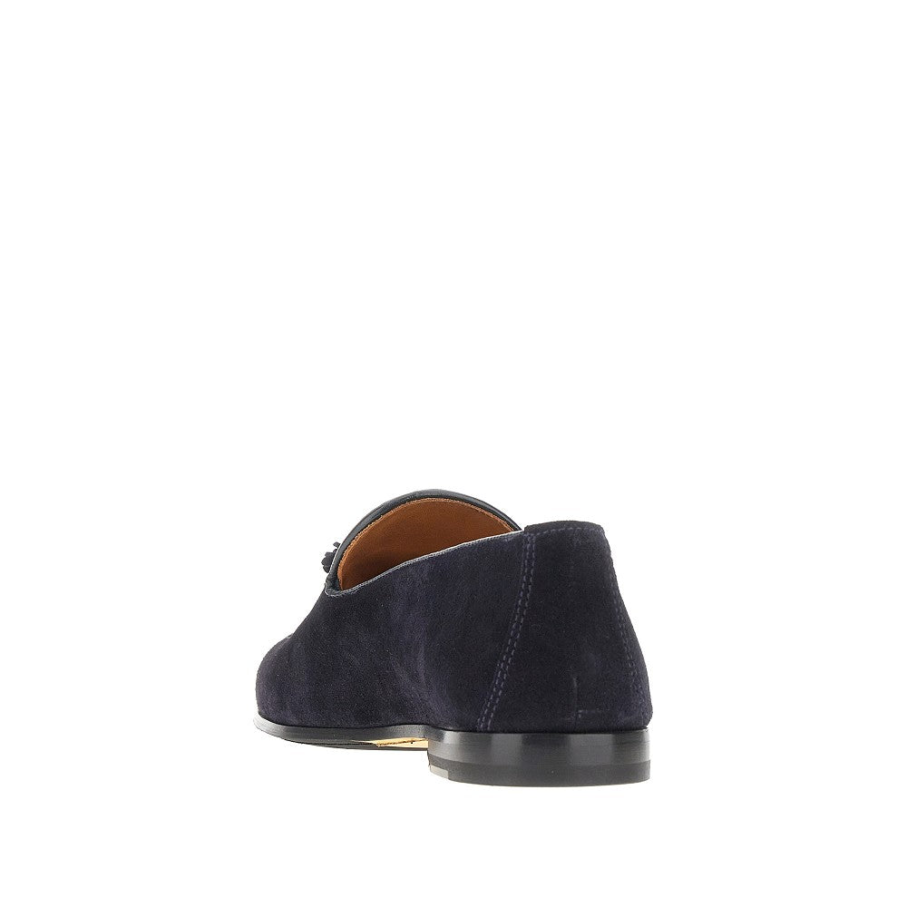Suede leather 'Duke' loafers
