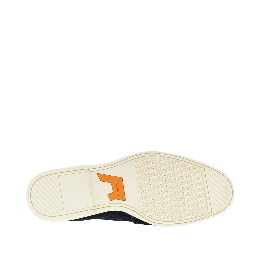 'Malibu' suede leather loafers