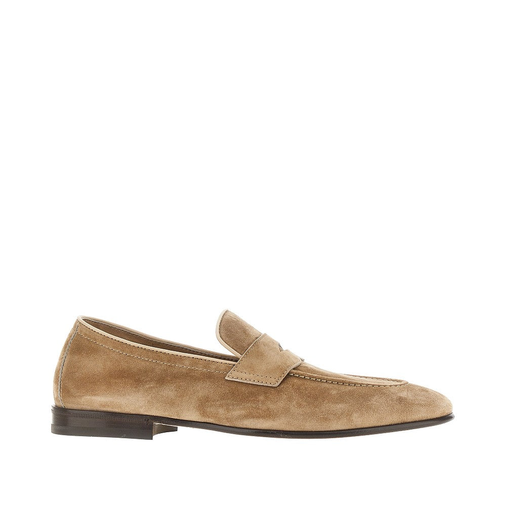 Suede leather Penny Loafers