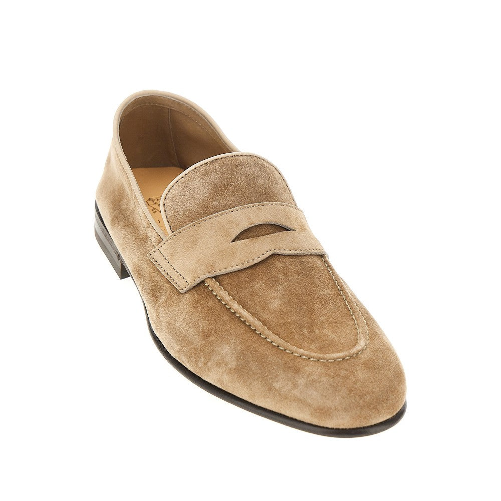 Suede leather Penny Loafers