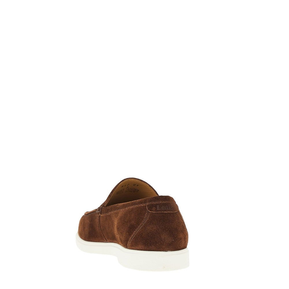 'Tuscany' suede leather loafers