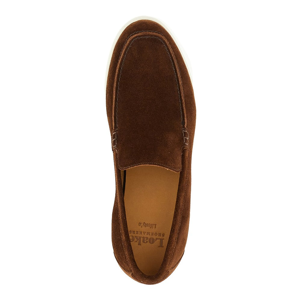 'Tuscany' suede leather loafers