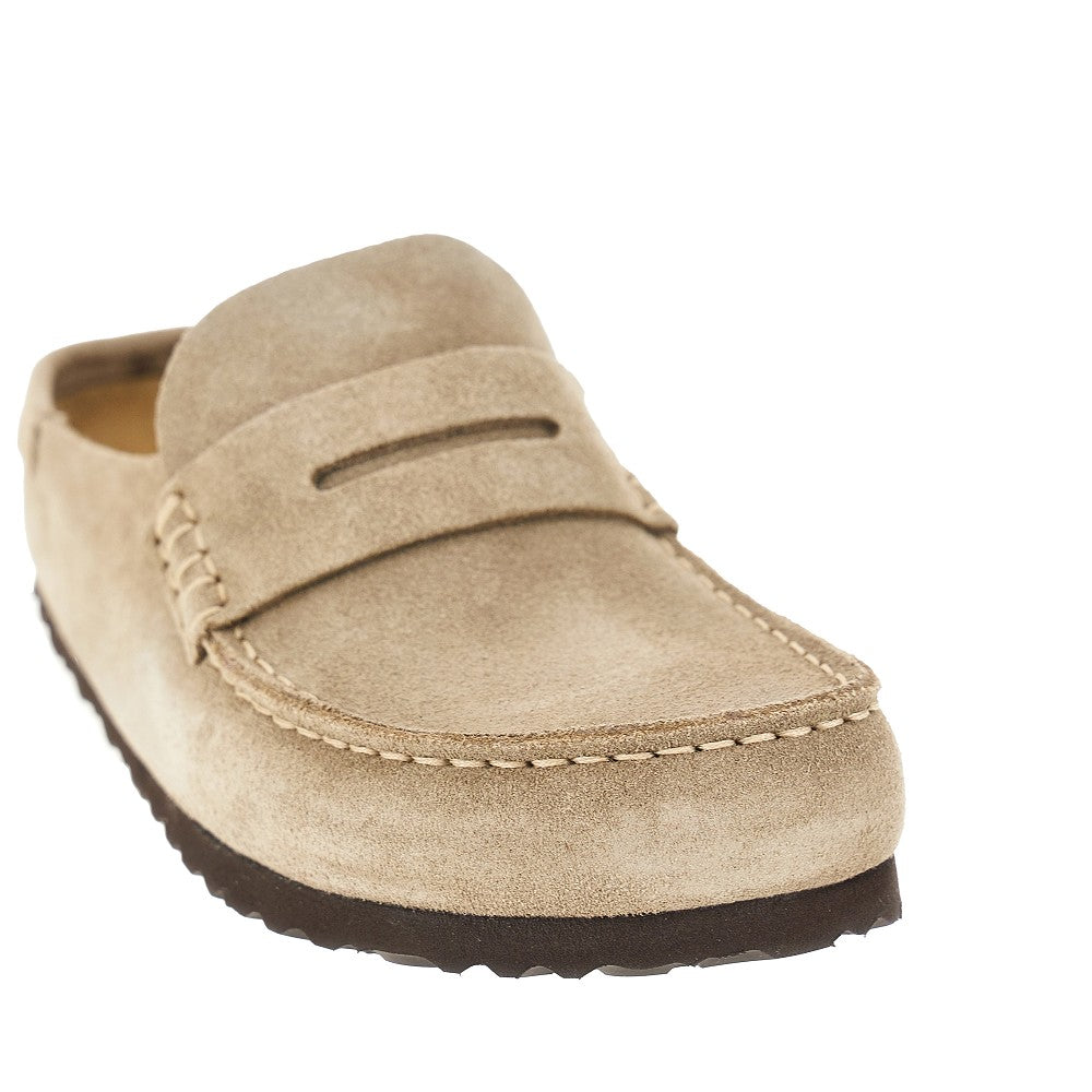 Sabot 'Naples Wrapped' in pelle scamosciata
