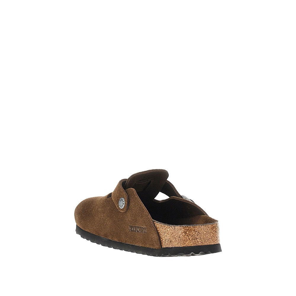Sabot 'Boston' in pelle scamosciata