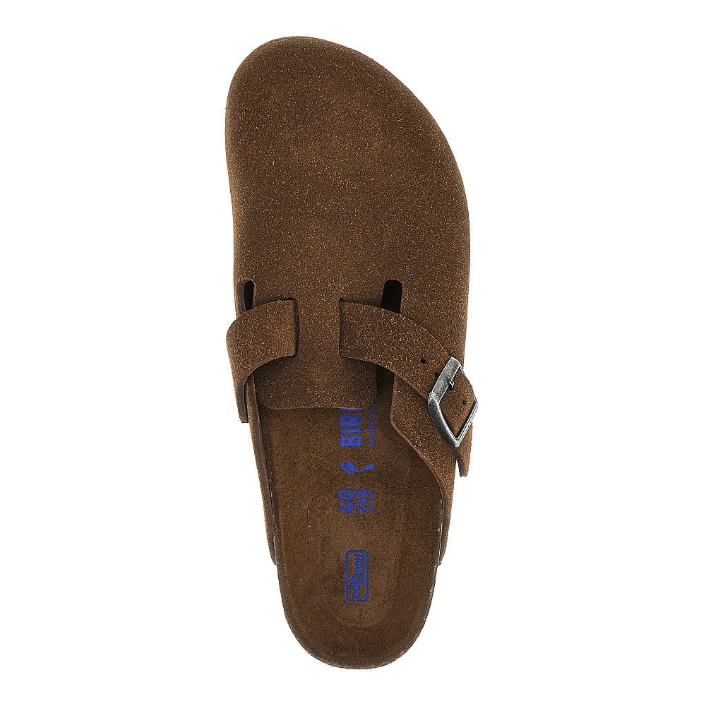Sabot 'Boston' in pelle scamosciata