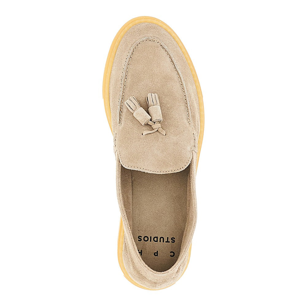 Mocassini in suede