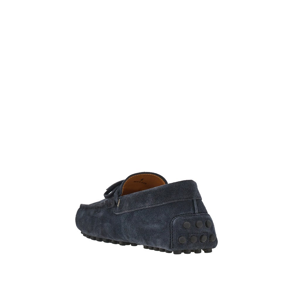 'Gommino' suede leather loafers
