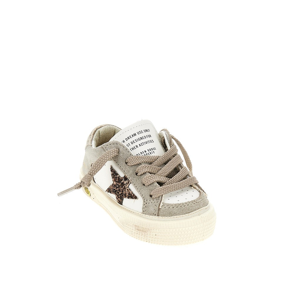 'May' leather sneakers