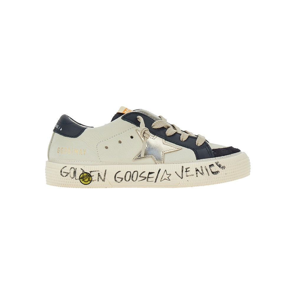 'May' leather sneakers