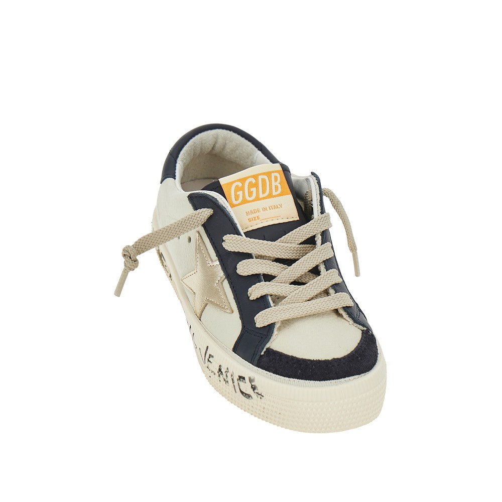 'May' leather sneakers