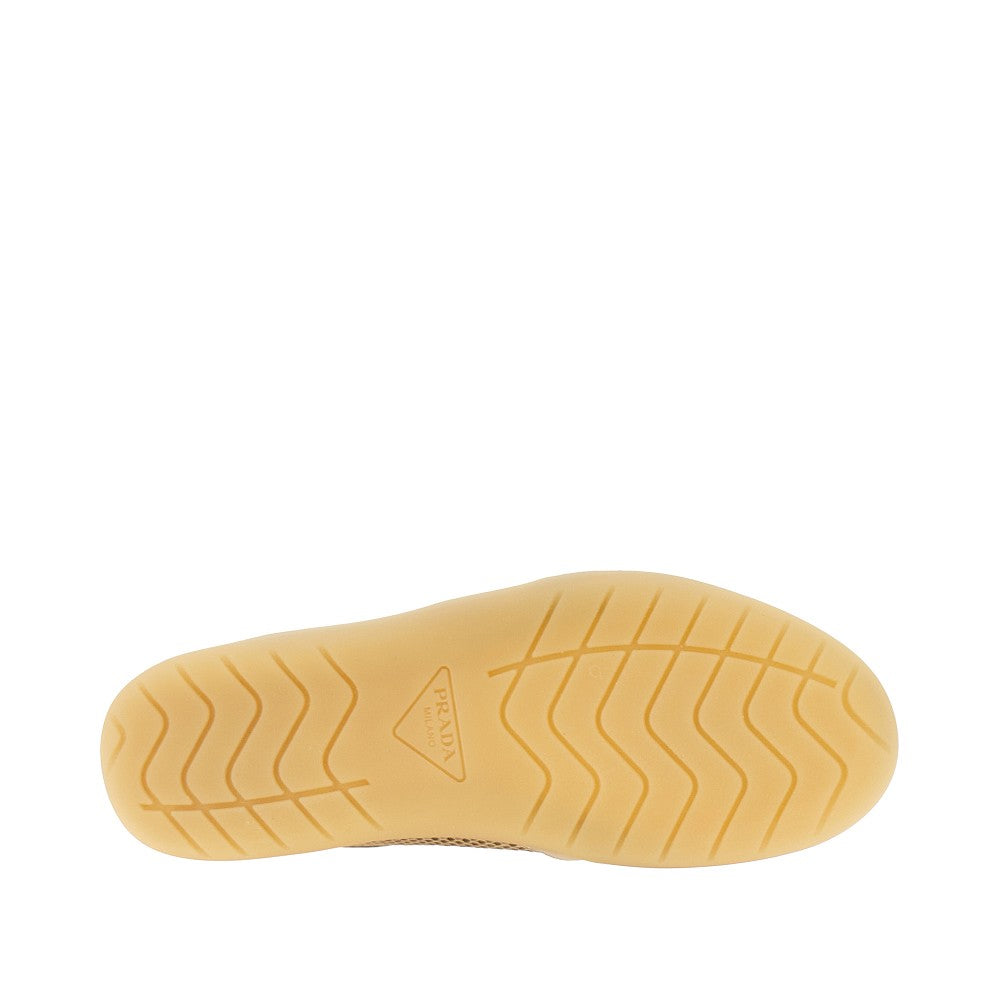 'Speedrock' mesh and leather sneakers
