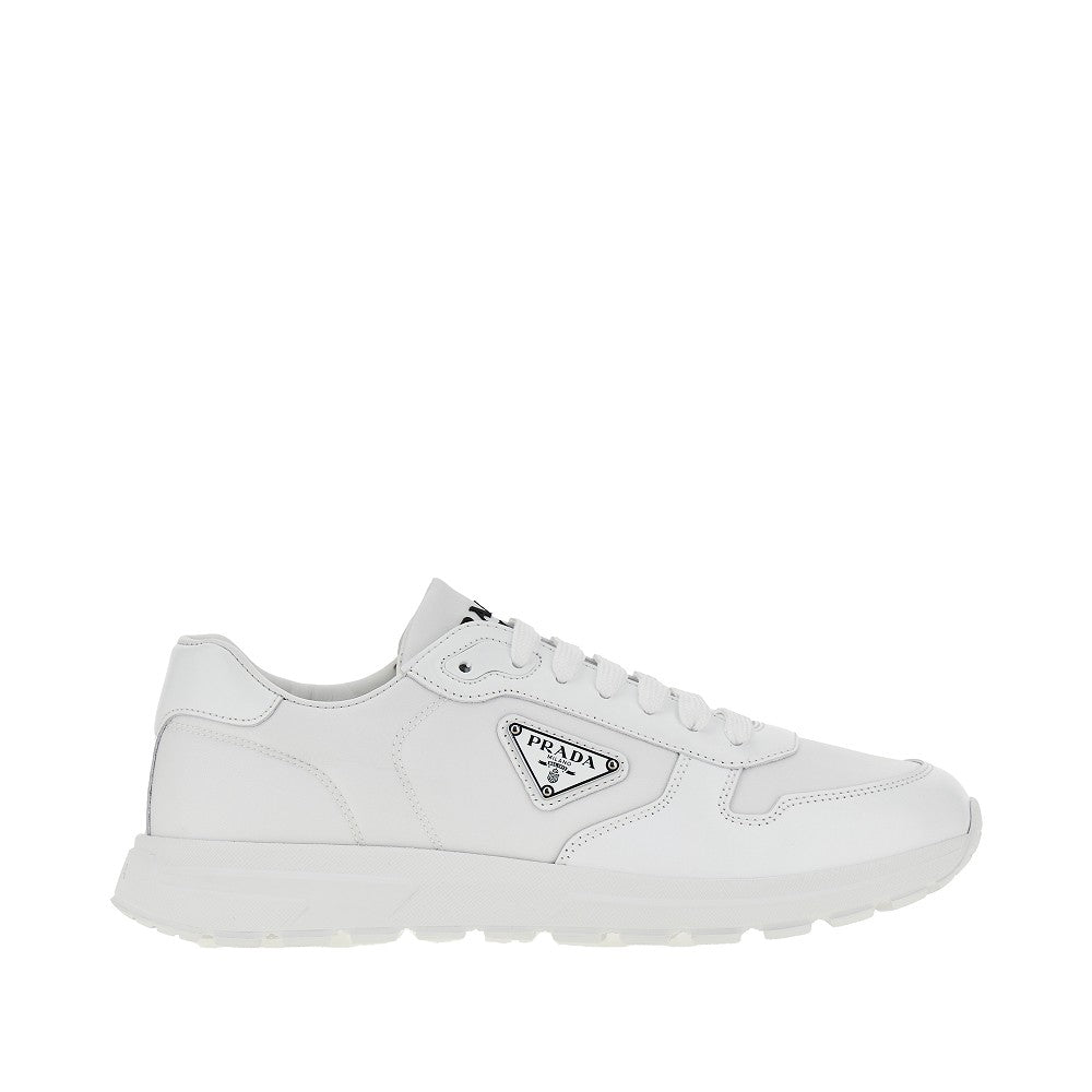 Re-Nylon and leather 'Prax 01' sneakers