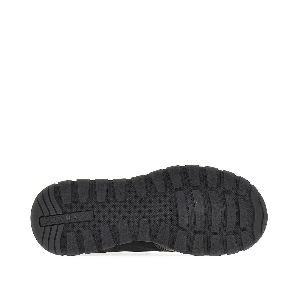 Re-Nylon and leather 'Prax 01' sneakers