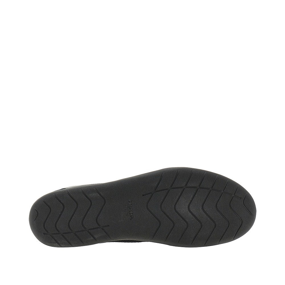 Sneakers in mesh e pelle