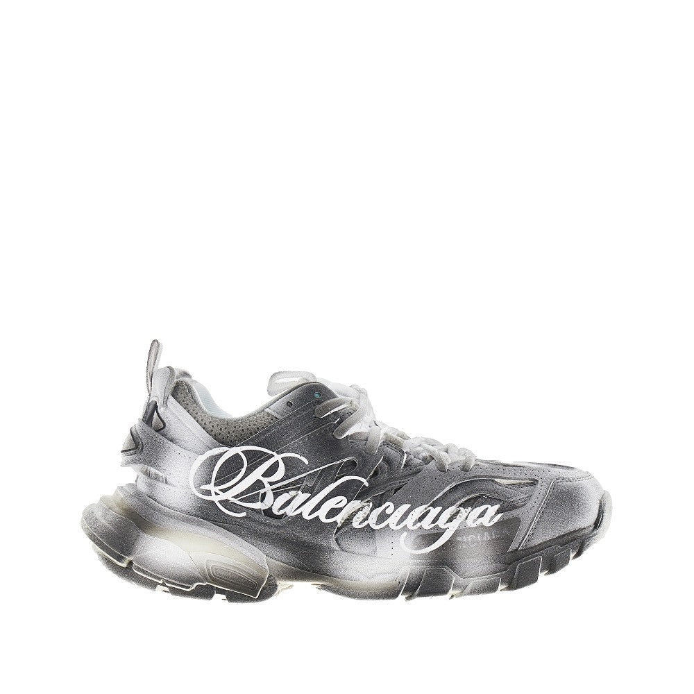 Sneakers Track Stencil Logo