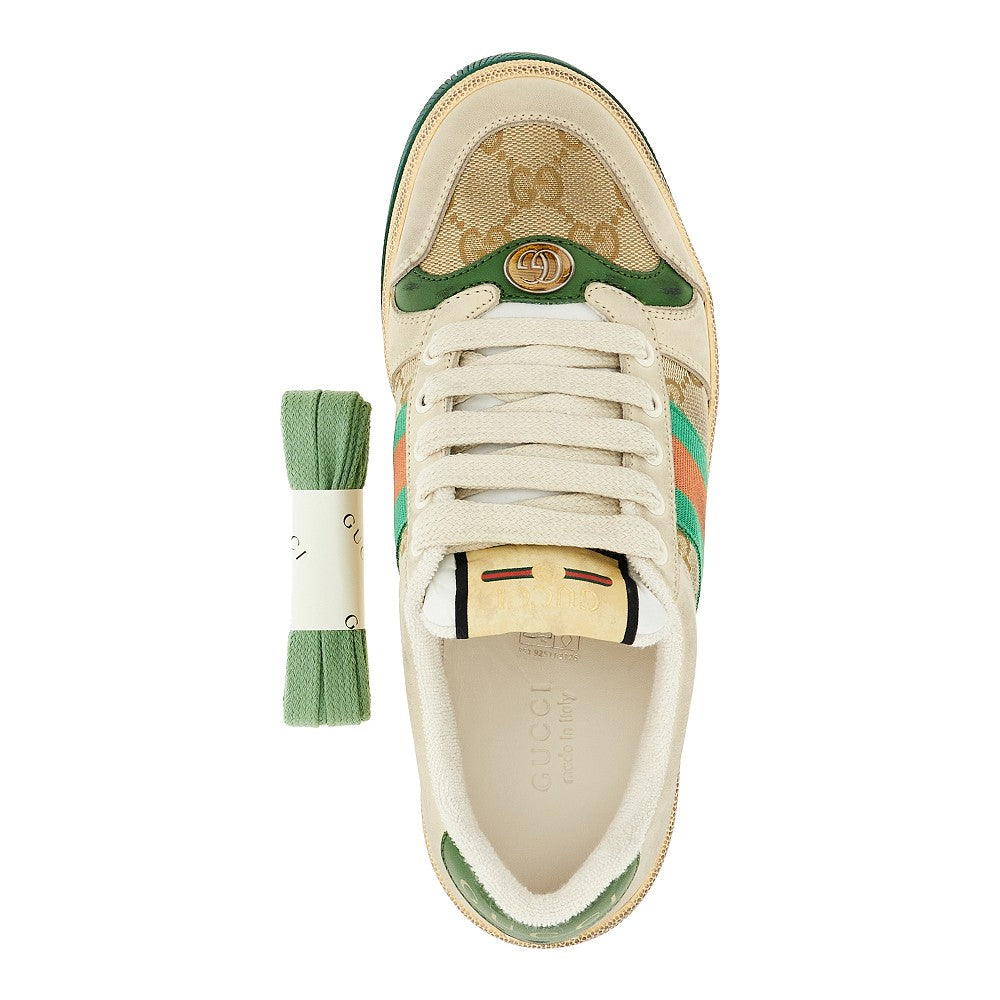 Sneakers &#39;Screener&#39; con effetto used