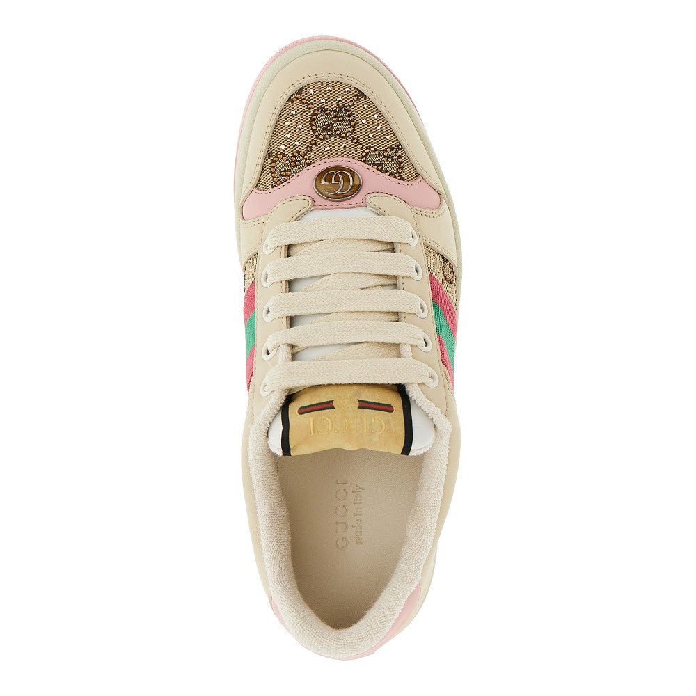 Sneakers 'Screener' con cristalli GG