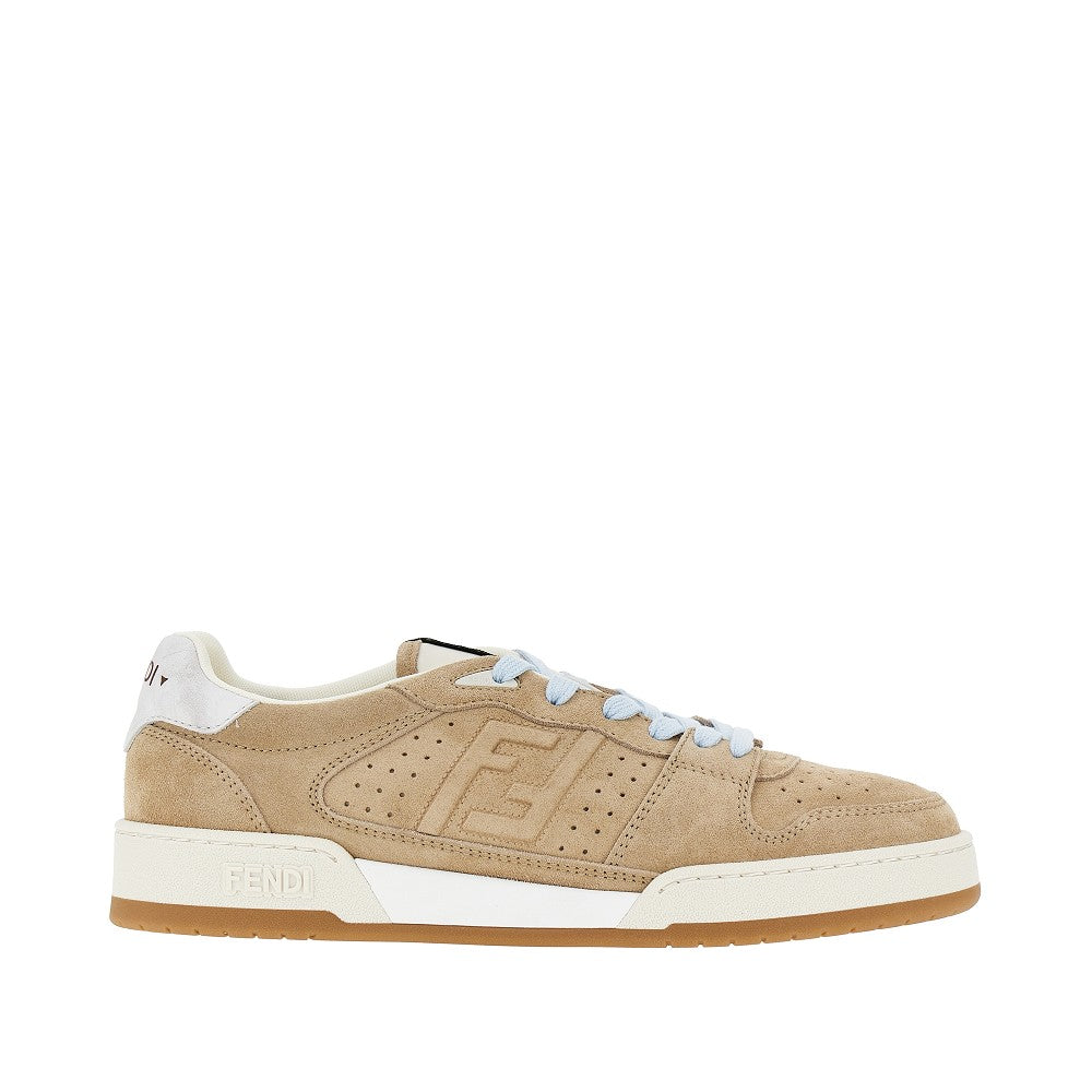 Suede leather Fendi Match sneakers