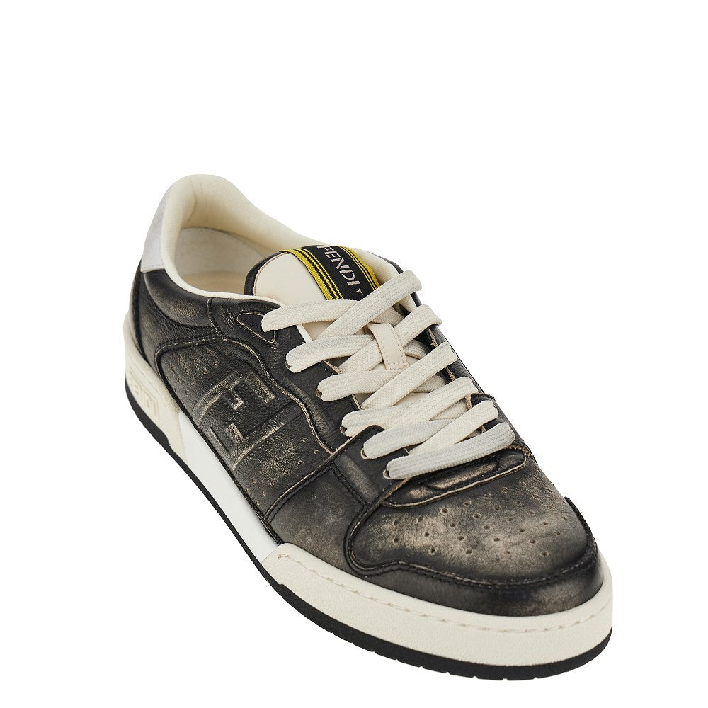 'Fendi Match' leather sneakers