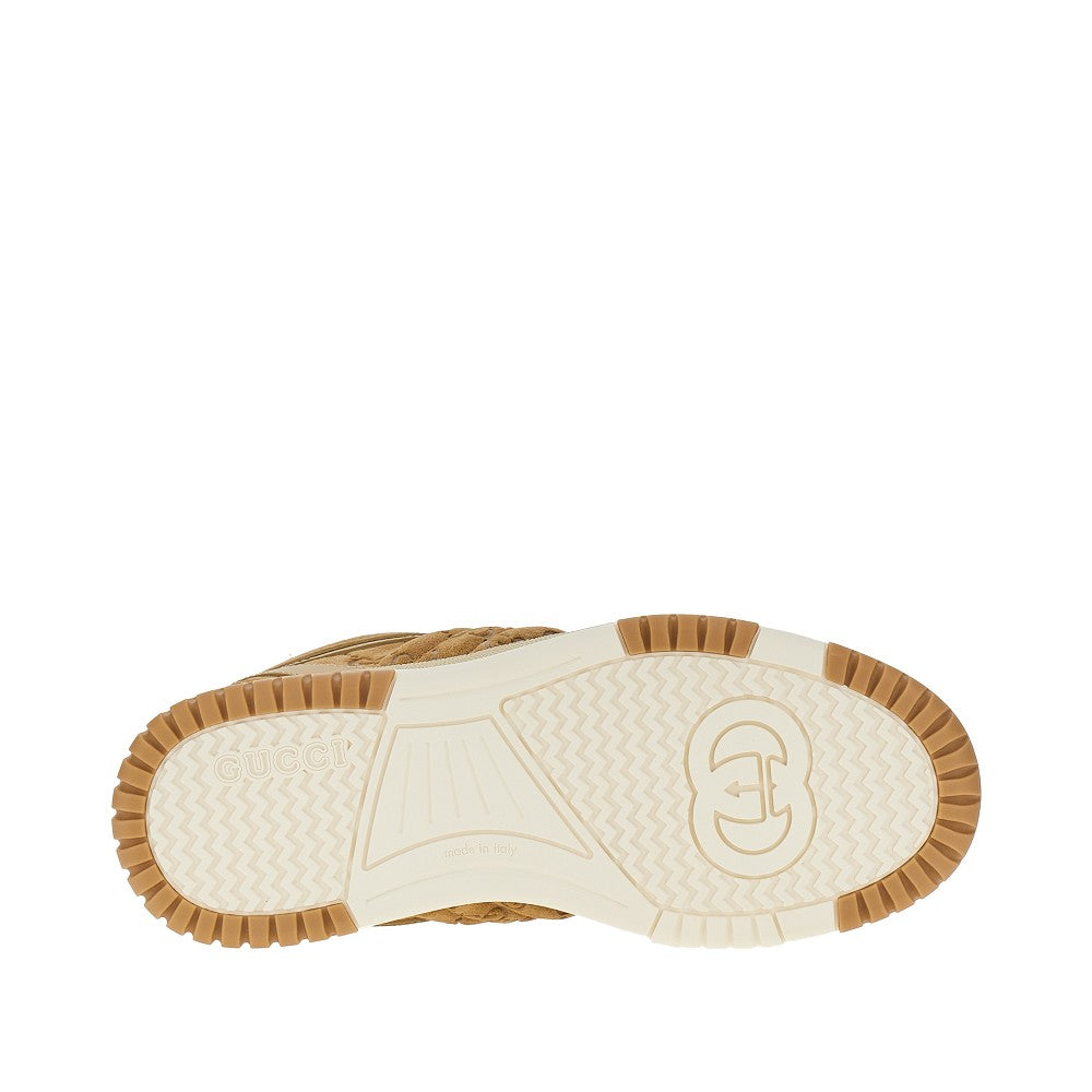 Sneakers 'Gucci Re-Web' in pelle scamosciata