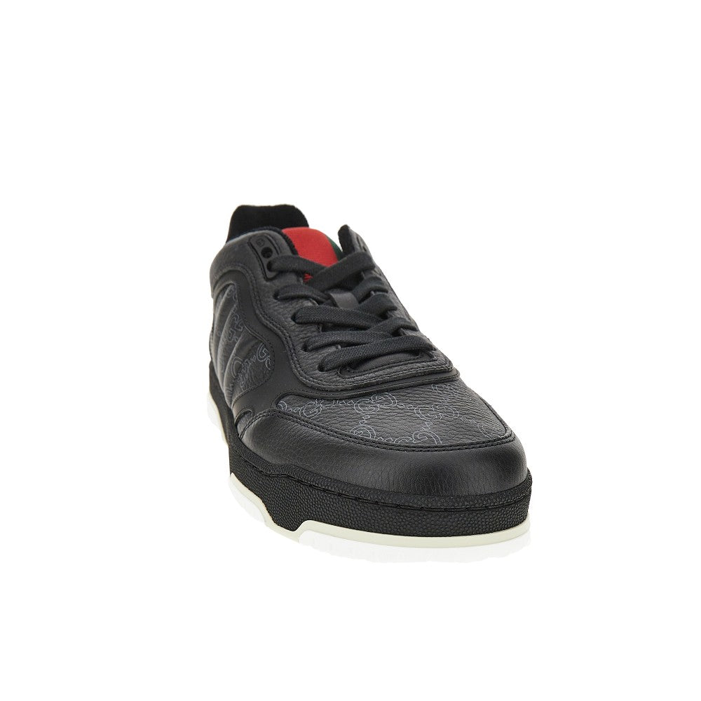 'Gucci Re-Web' leather sneakers