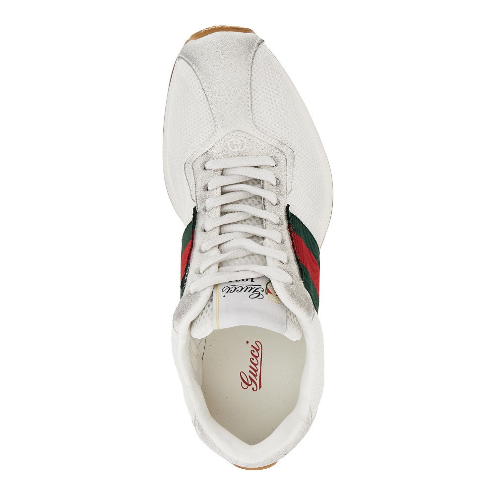 Sneakers 'Tempo' in mesh e suede