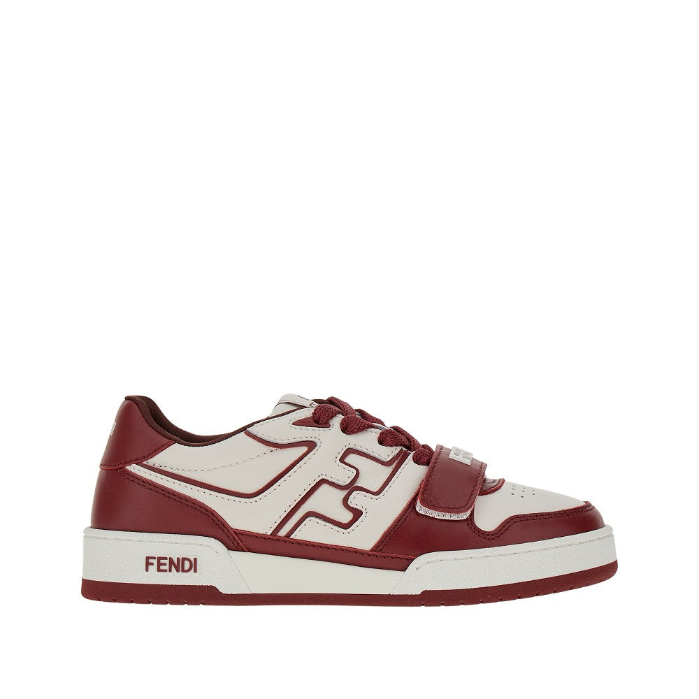 Fendi Match leather sneakers