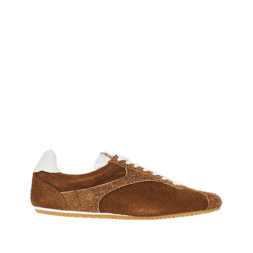 Sneakers 'Shot' in pelle scamosciata
