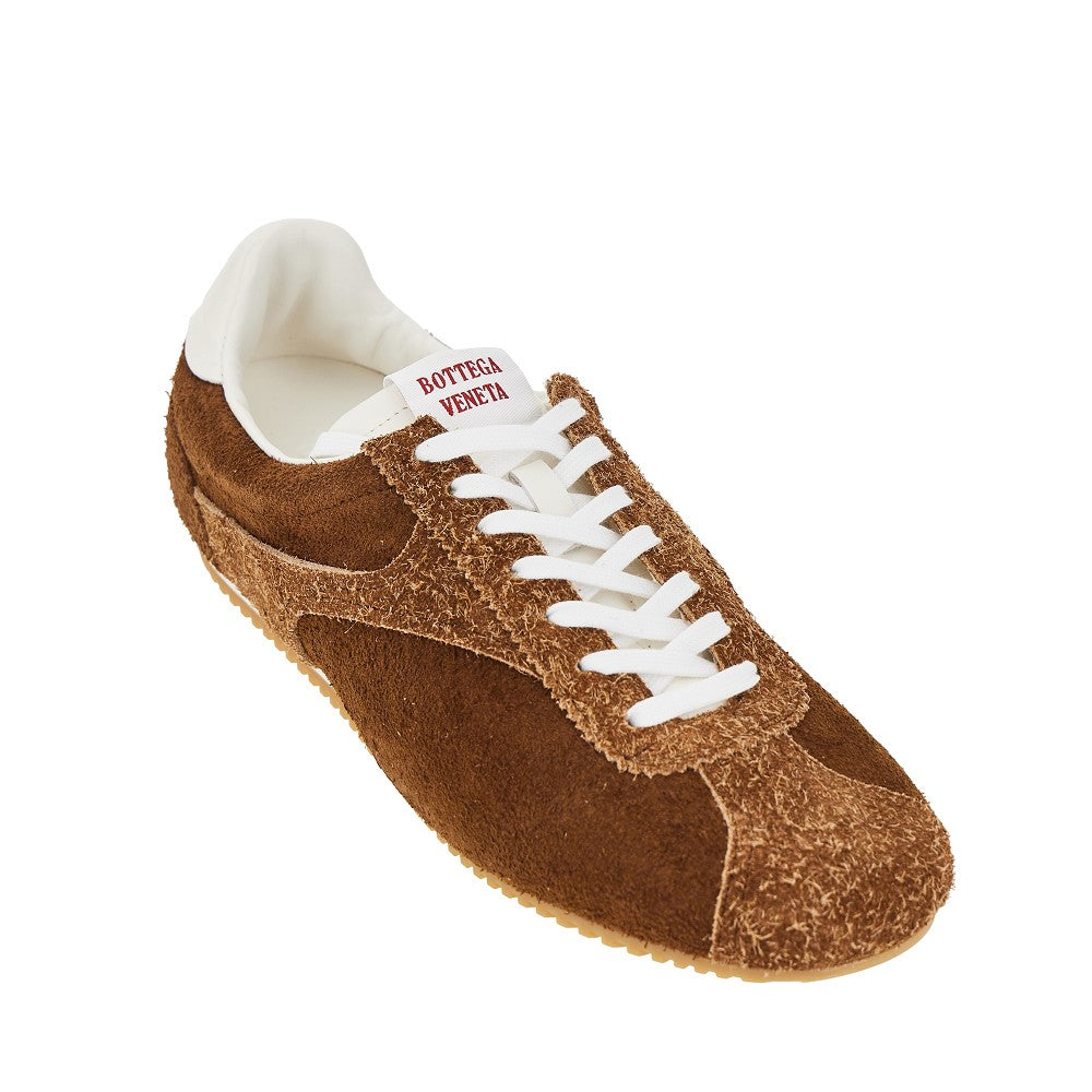 Sneakers 'Shot' in pelle scamosciata