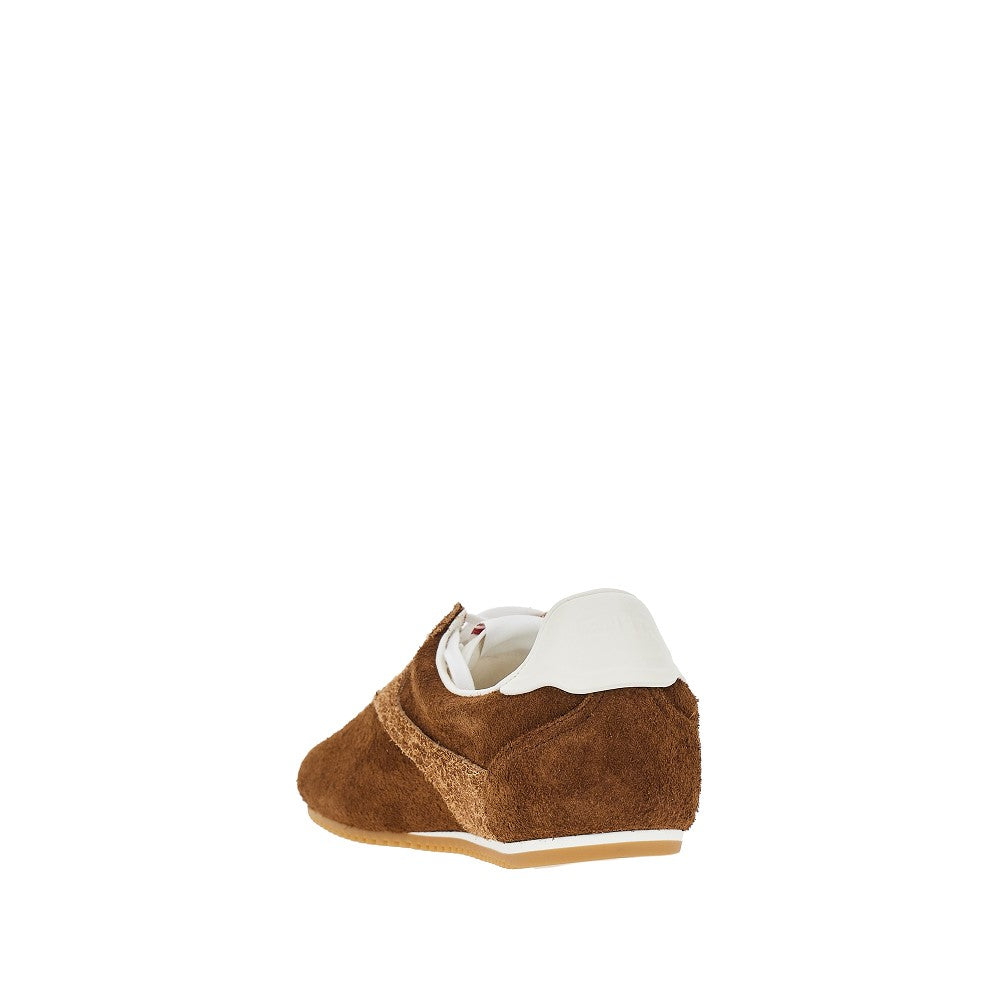 Sneakers 'Shot' in pelle scamosciata
