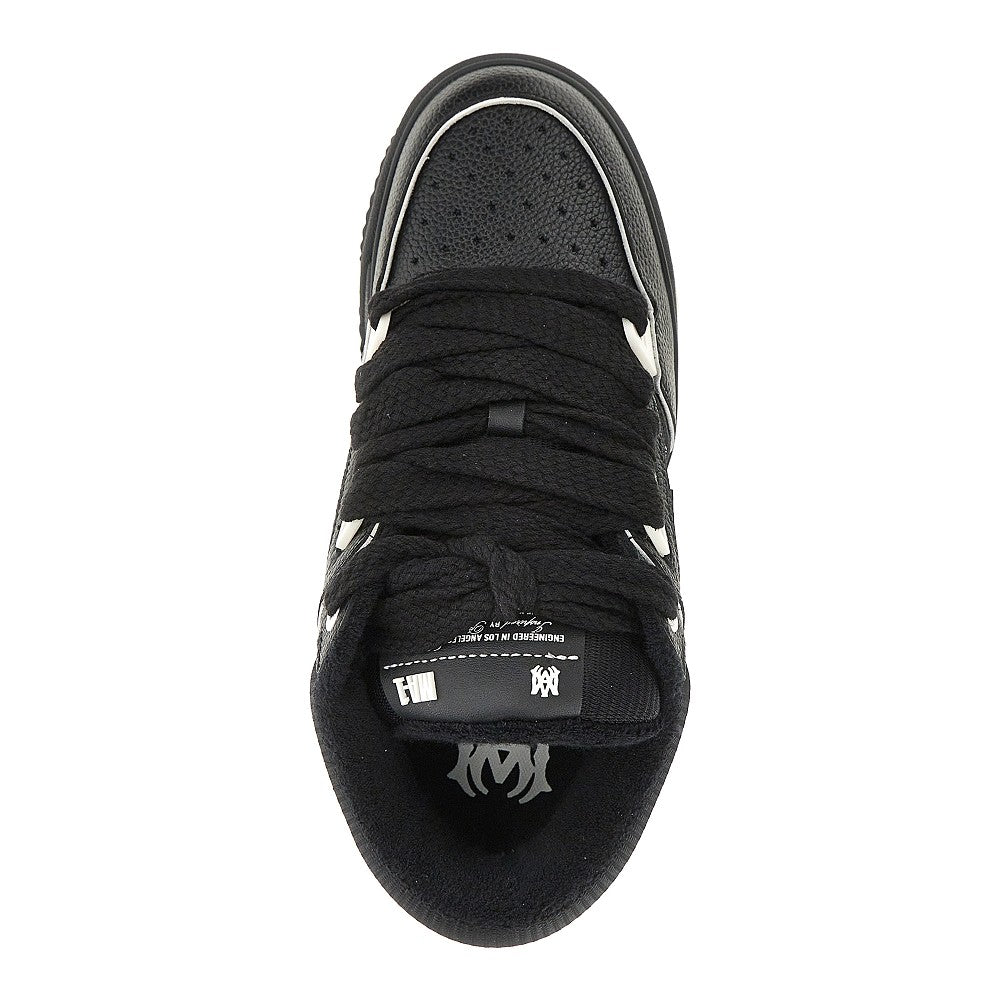 Sneakers MA-1 in pelle e mesh