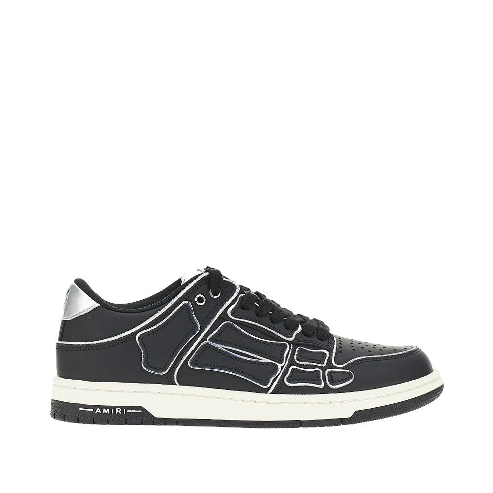 'Skel' leather sneakers