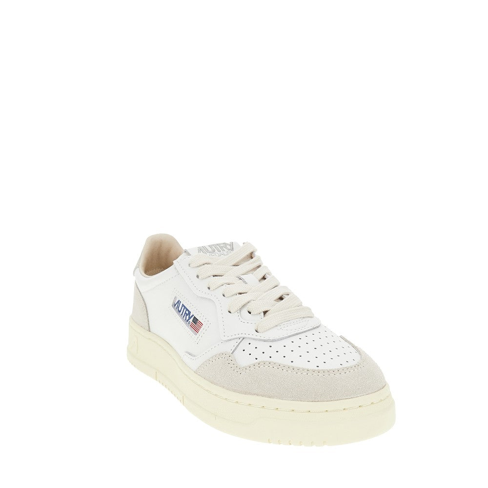 Suede and leather Medalist Low sneakers