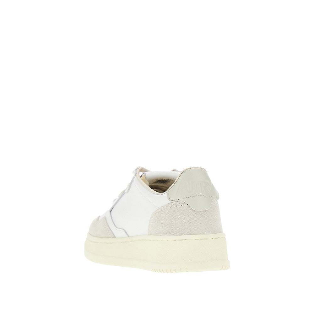 Suede and leather Medalist Low sneakers