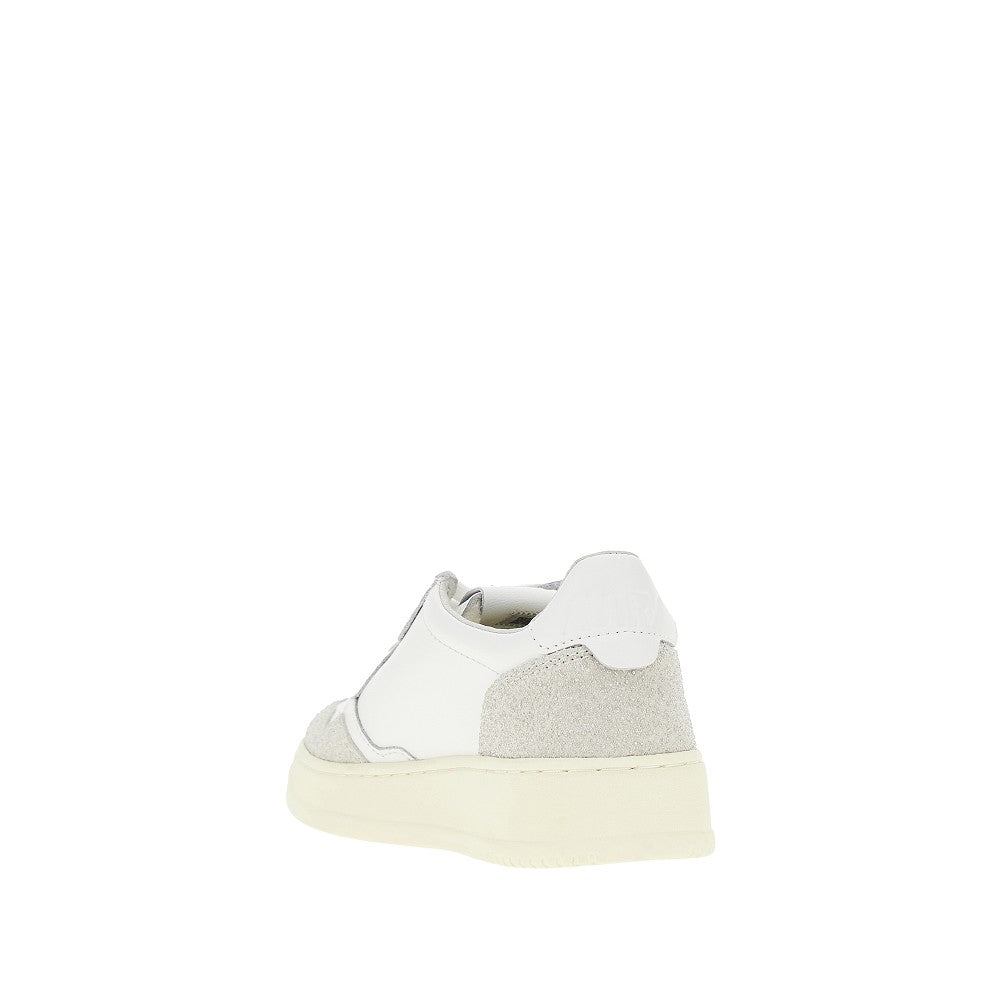 Suede and leather Medalist Low sneakers