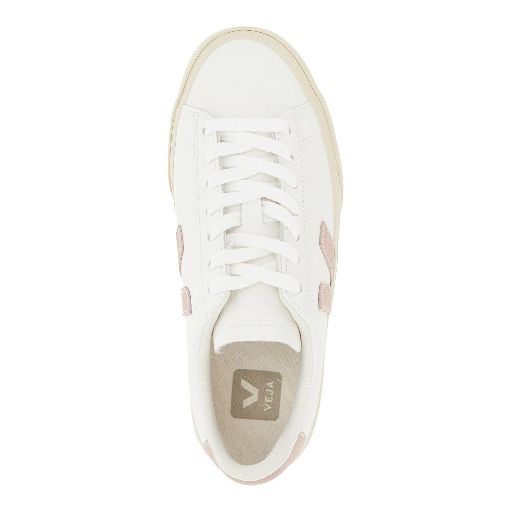 Sneakers 'Campo' in pelle granata