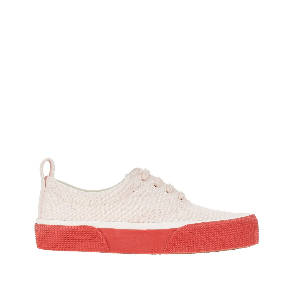 Sneakers in tela di cotone