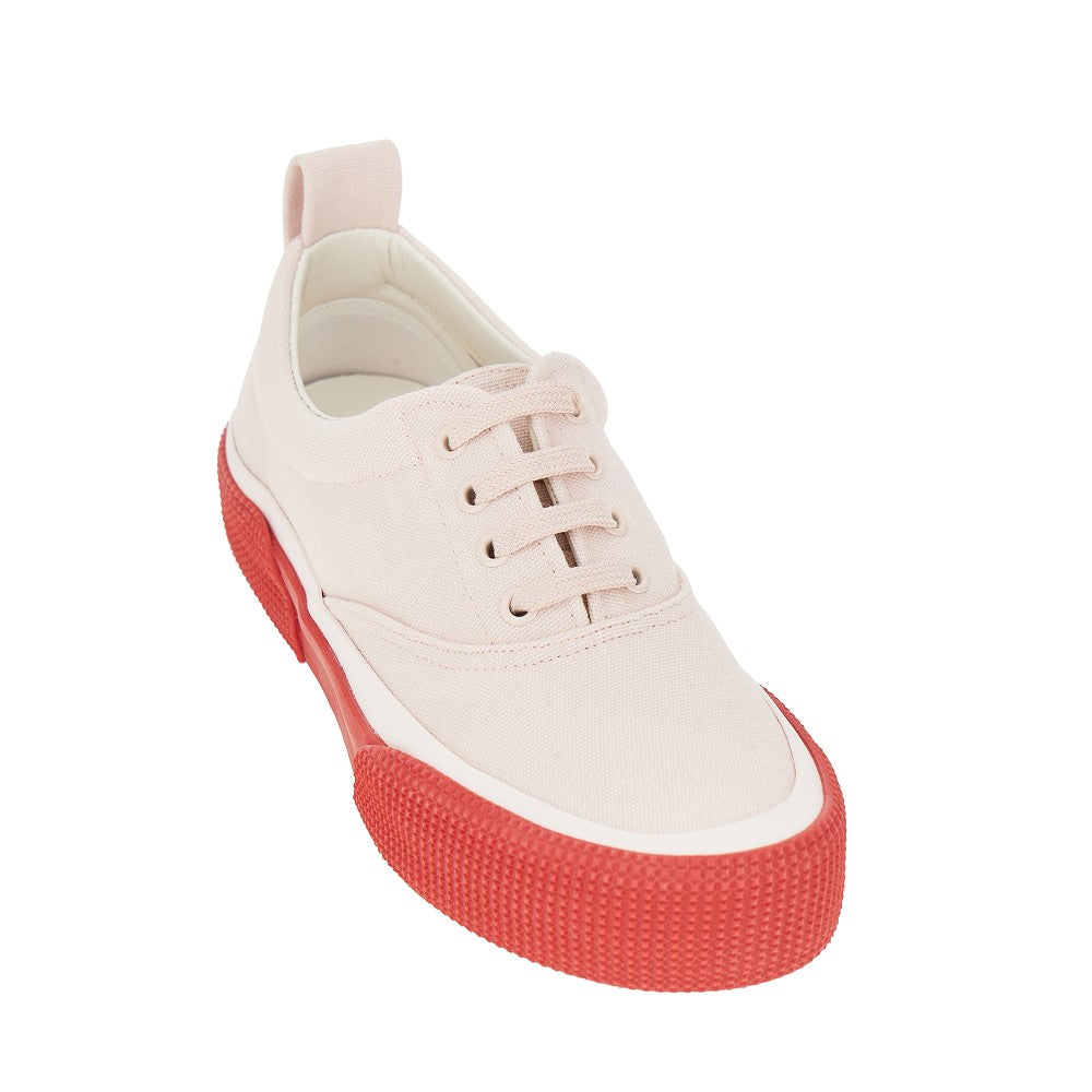 Sneakers in tela di cotone