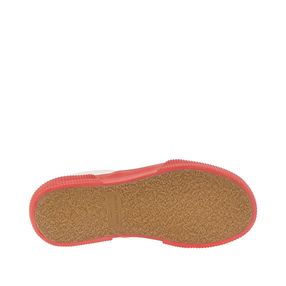 Sneakers in tela di cotone