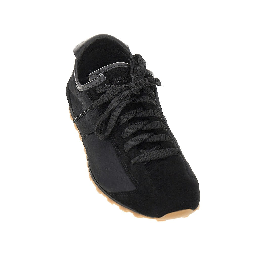Sneakers Tennis in suede e nylon