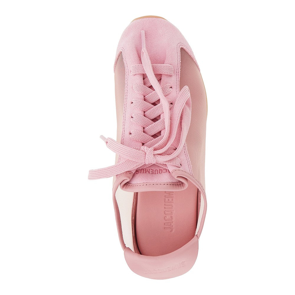 Sneakers 'Tennis' in mesh e nabuk