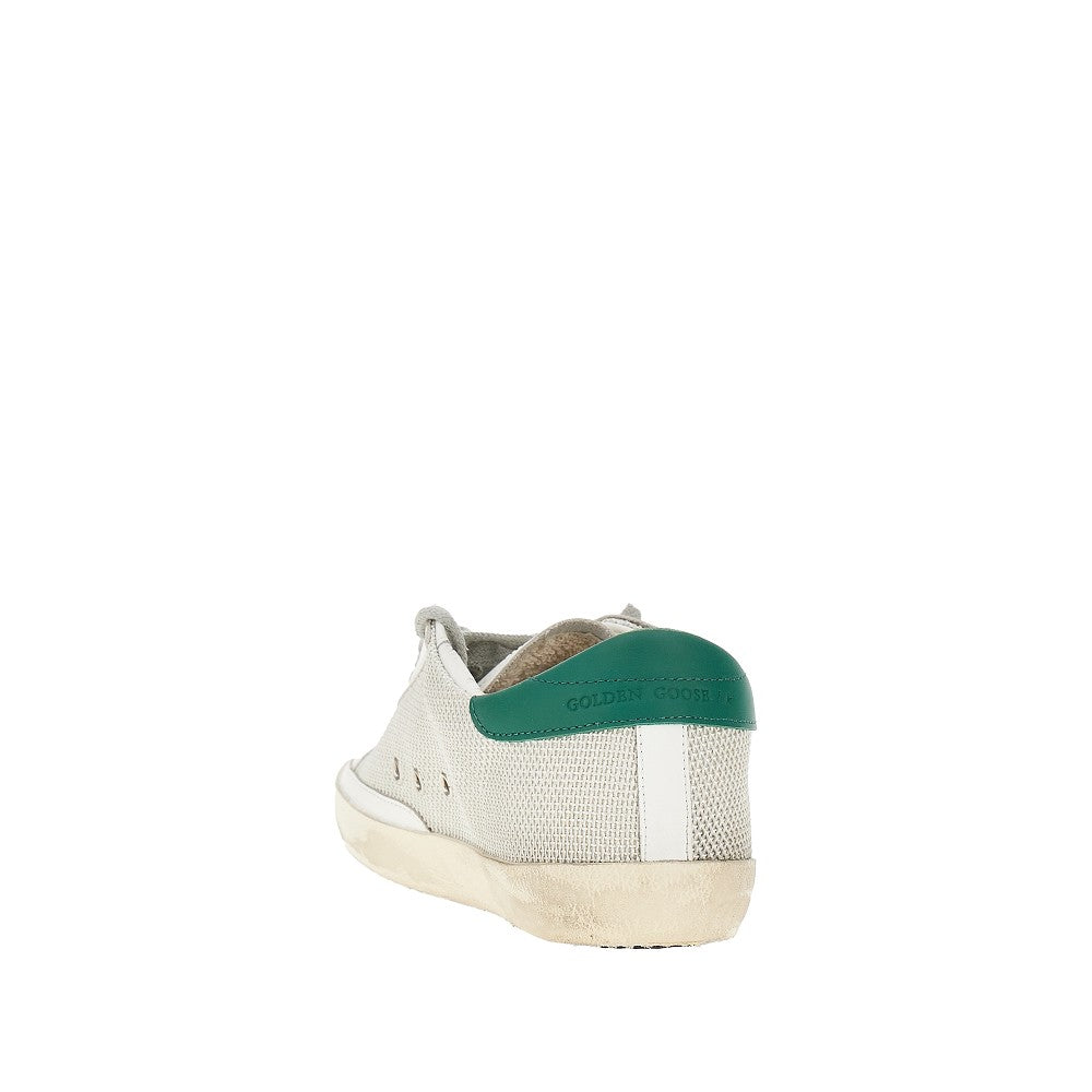 Sneakers 'Super-Star' in rete e pelle