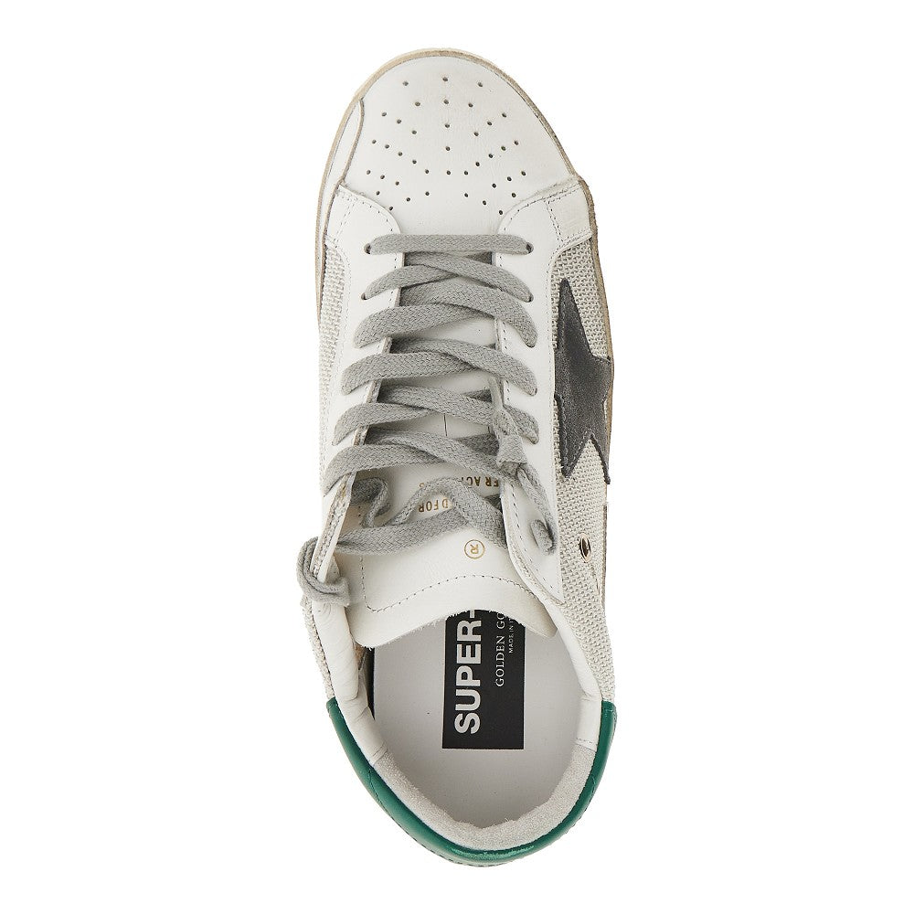 Sneakers 'Super-Star' in rete e pelle