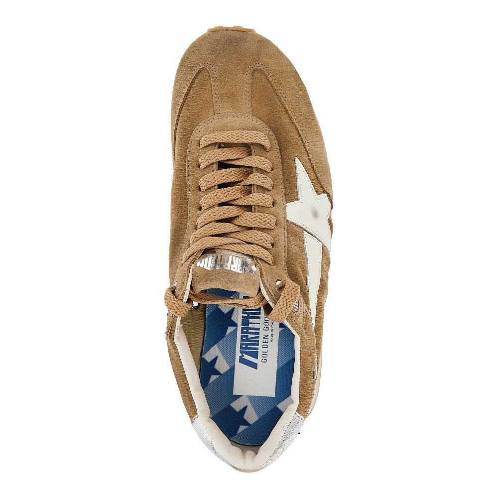 Sneakers 'Running Marathon' in suede