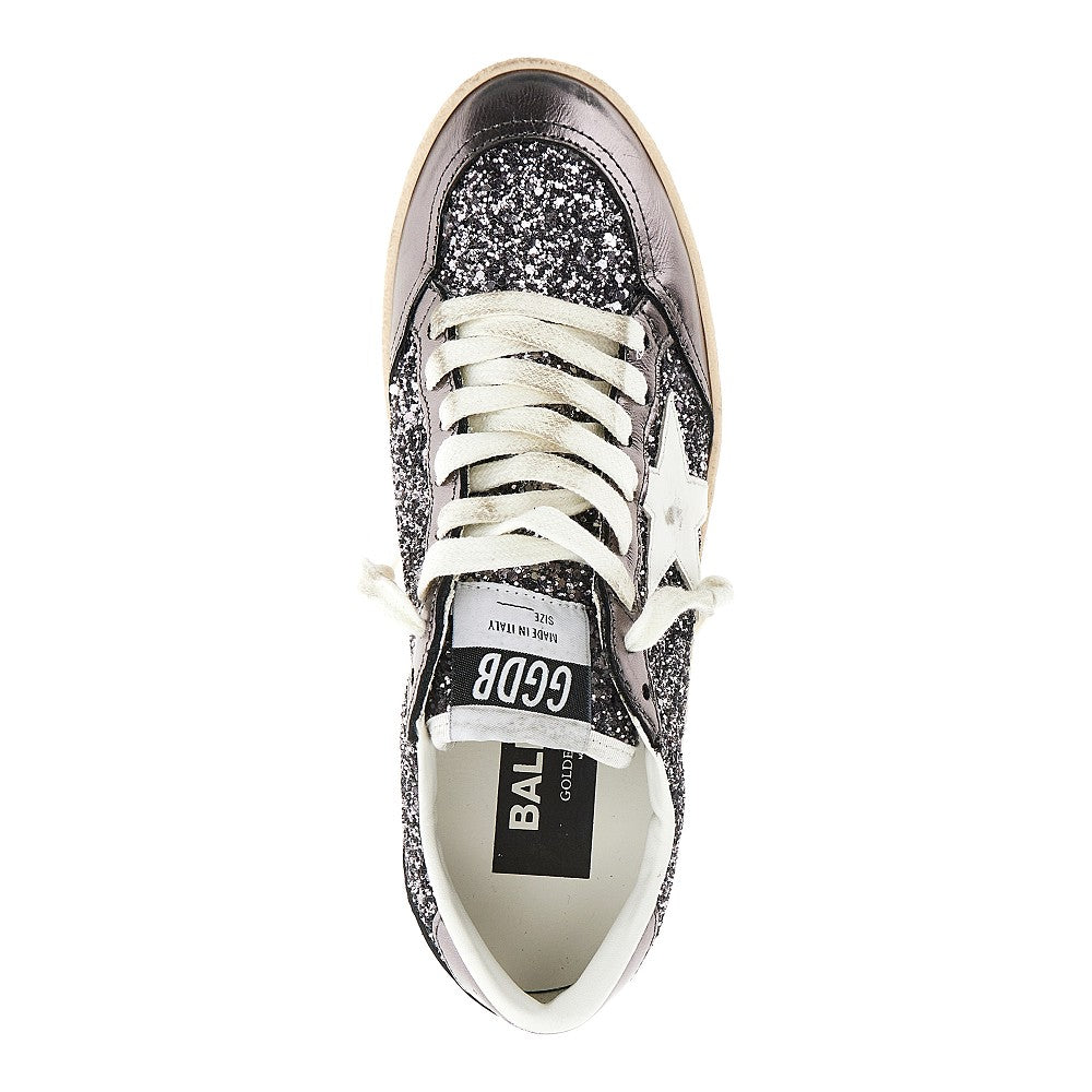 'Ballstar' glittered sneakers